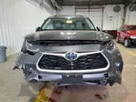 2021 Toyota Highlander Hybrid Xle Charcoal vin: 5TDHBRCH2MS522487