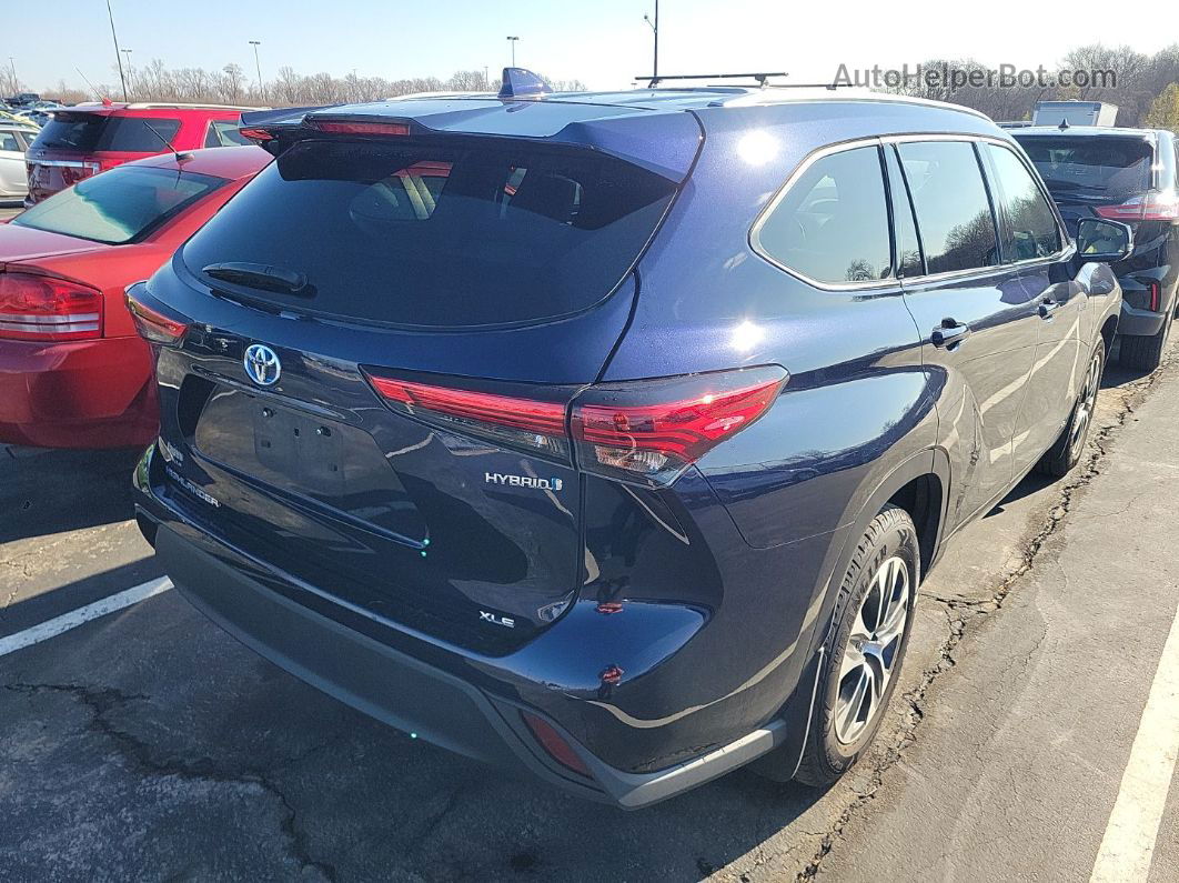 2021 Toyota Highlander Hybrid Xle vin: 5TDHBRCH2MS535479