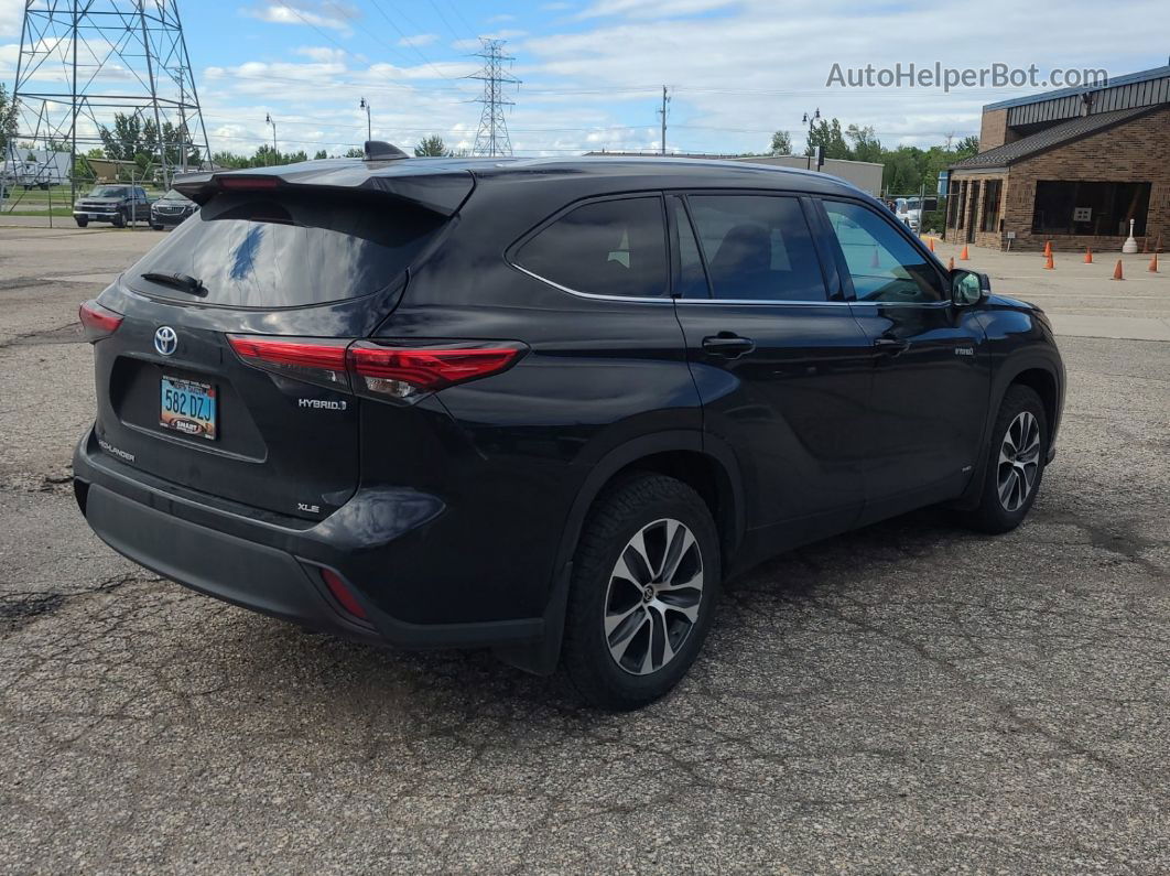 2021 Toyota Highlander Hybrid Xle vin: 5TDHBRCH4MS535564