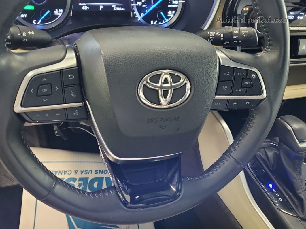 2021 Toyota Highlander Hybrid Xle vin: 5TDHBRCH5MS067425