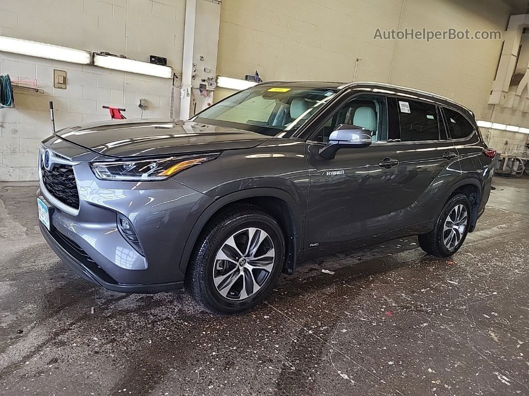 2021 Toyota Highlander Hybrid Xle vin: 5TDHBRCH5MS067425