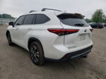 2021 Toyota Highlander Hybrid Xle Белый vin: 5TDHBRCH6MS522153