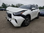 2021 Toyota Highlander Hybrid Xle Белый vin: 5TDHBRCH6MS522153