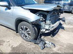 2021 Toyota Highlander Hybrid Xle Серебряный vin: 5TDHBRCH8MS534871