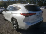 2021 Toyota Highlander Xle White vin: 5TDHZRAH1MS078002