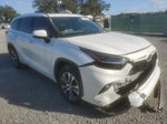 2021 Toyota Highlander Xle Белый vin: 5TDHZRAH1MS078002