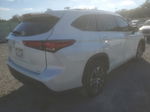 2021 Toyota Highlander Xle White vin: 5TDHZRAH1MS078002