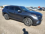 2021 Toyota Highlander Xle Gray vin: 5TDHZRAH4MS515104