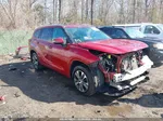 2021 Toyota Highlander Xle Красный vin: 5TDHZRBH5MS153217