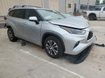 2021 Toyota Highlander Xle Silver vin: 5TDHZRBH7MS155082