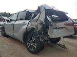 2021 Toyota Highlander Xle Silver vin: 5TDHZRBH7MS155082