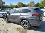 2021 Toyota Highlander Xle Gray vin: 5TDHZRBH7MS541050