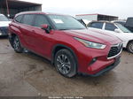 2021 Toyota Highlander Xle Red vin: 5TDHZRBH8MS124410