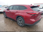 2021 Toyota Highlander Xle Red vin: 5TDHZRBH8MS124410