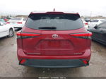 2021 Toyota Highlander Xle Red vin: 5TDHZRBH8MS124410