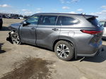 2021 Toyota Highlander Xle Серый vin: 5TDHZRBH9MS150661