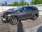 2019 Toyota Highlander Hybrid Gray vin: 5TDJGRFH4KS065872