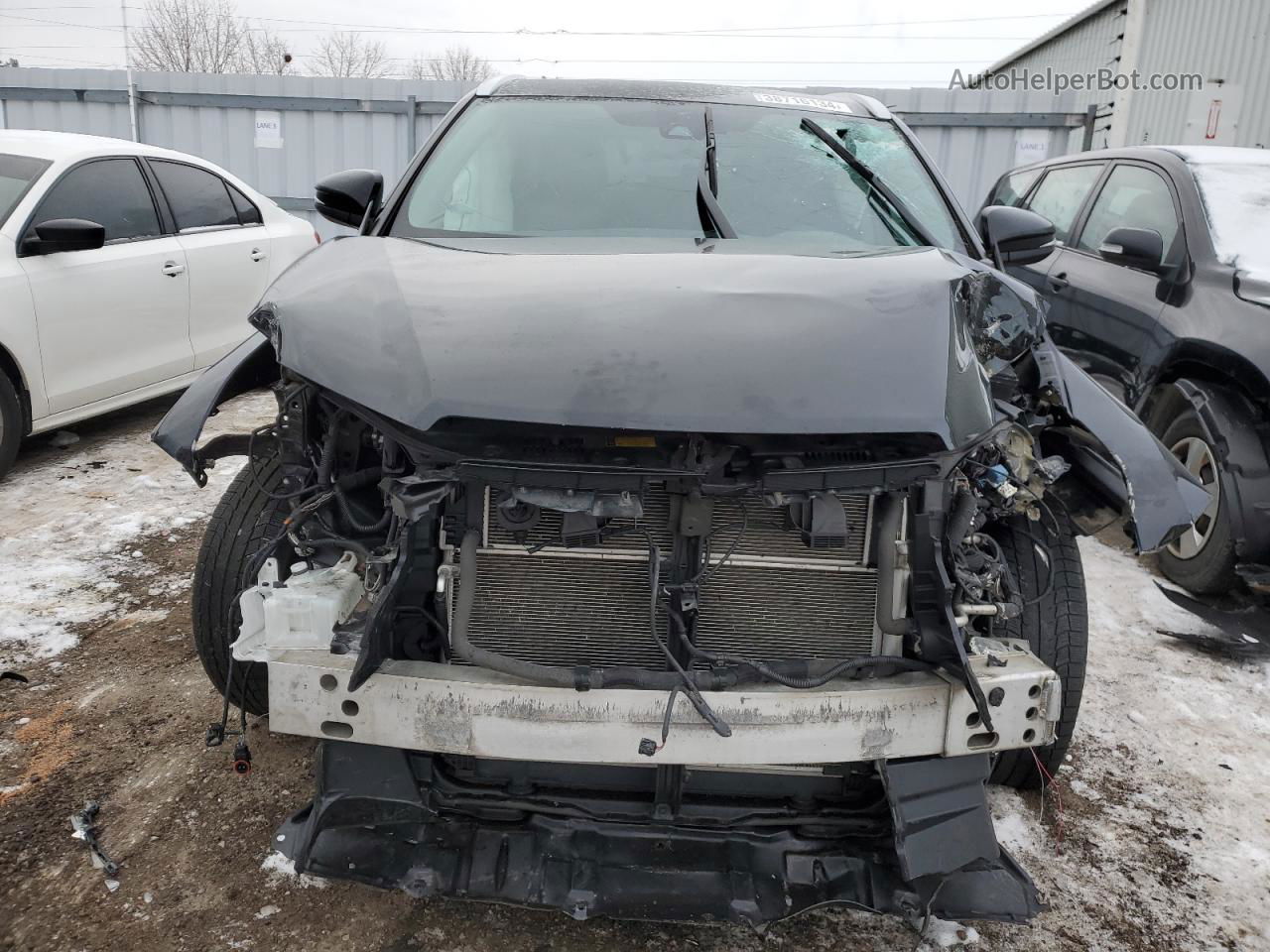 2019 Toyota Highlander Hybrid Black vin: 5TDJGRFH6KS069549