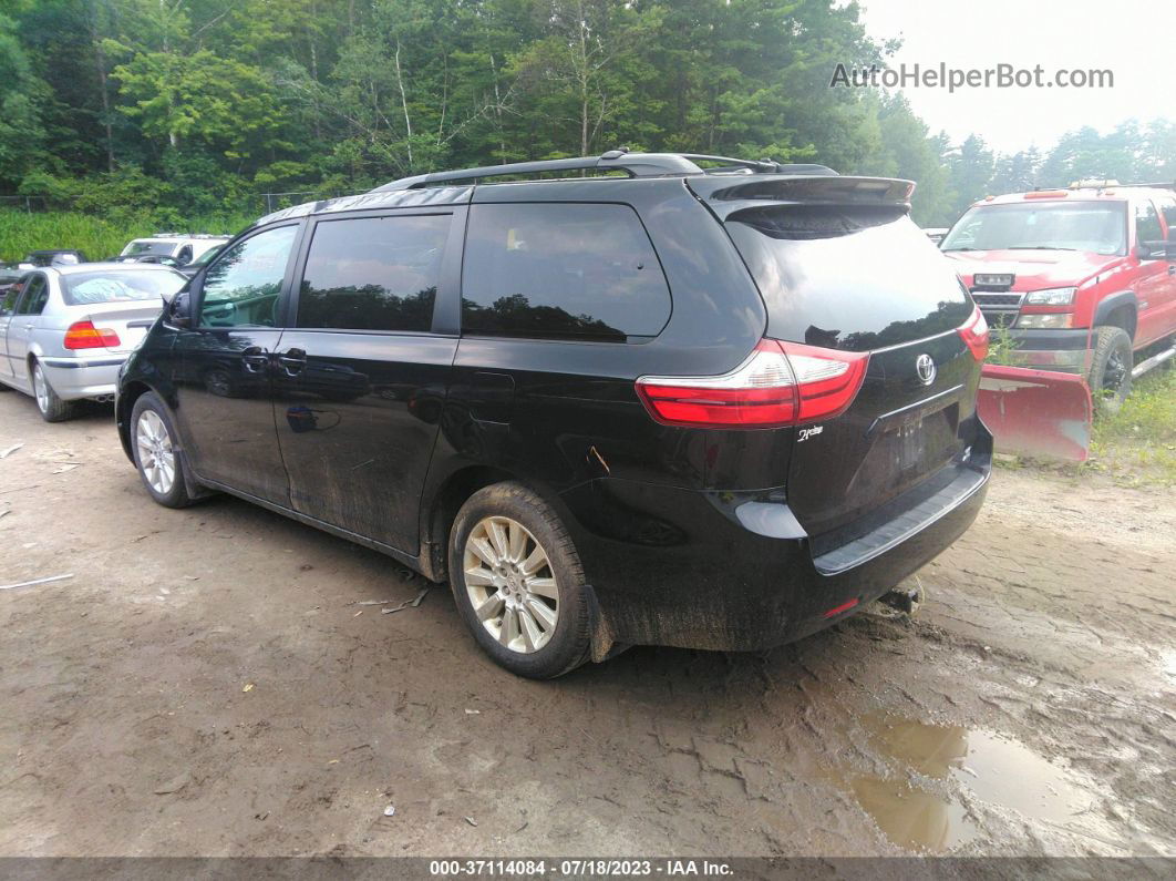 2015 Toyota Sienna Le Черный vin: 5TDJK3DC3FS104878