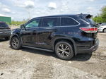 2016 Toyota Highlander Xle Black vin: 5TDJKRFH1GS245817