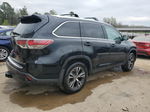 2016 Toyota Highlander Xle Черный vin: 5TDJKRFH1GS258101