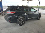 2016 Toyota Highlander Xle Black vin: 5TDJKRFH1GS295181