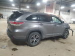 2016 Toyota Highlander Xle Серый vin: 5TDJKRFH1GS351331