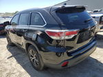 2016 Toyota Highlander Xle Черный vin: 5TDJKRFH2GS305023