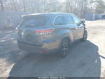 2016 Toyota Highlander Xle V6 Gray vin: 5TDJKRFH3GS239534