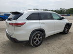 2016 Toyota Highlander Xle White vin: 5TDJKRFH3GS263557