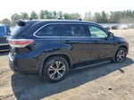 2016 Toyota Highlander Xle Black vin: 5TDJKRFH3GS352254