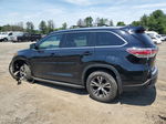 2016 Toyota Highlander Xle Black vin: 5TDJKRFH3GS352254