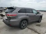 2016 Toyota Highlander Xle Серый vin: 5TDJKRFH3GS504131