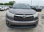 2016 Toyota Highlander Xle Серый vin: 5TDJKRFH3GS504131