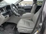 2016 Toyota Highlander Xle Серый vin: 5TDJKRFH3GS504131