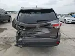 2016 Toyota Highlander Xle Серый vin: 5TDJKRFH3GS504131