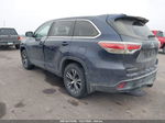 2016 Toyota Highlander Xle V6 Blue vin: 5TDJKRFH4GS345619