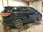 2016 Toyota Highlander Xle Black vin: 5TDJKRFH5GS290114