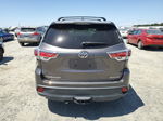 2016 Toyota Highlander Xle Gray vin: 5TDJKRFH5GS353373