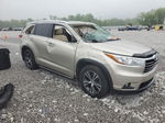 2016 Toyota Highlander Xle Tan vin: 5TDJKRFH6GS289117