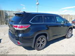 2016 Toyota Highlander Xle V6 Black vin: 5TDJKRFH9GS258458