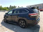 2016 Toyota Highlander Xle Black vin: 5TDJKRFH9GS281870