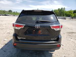 2016 Toyota Highlander Xle Black vin: 5TDJKRFH9GS281870