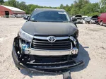 2016 Toyota Highlander Xle Black vin: 5TDJKRFH9GS281870