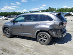 2016 Toyota Highlander Xle Charcoal vin: 5TDJKRFHXGS292375