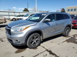 2016 Toyota Highlander Xle Silver vin: 5TDJKRFHXGS324323