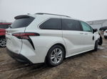 2022 Toyota Sienna Xle White vin: 5TDJRKEC0NS104078