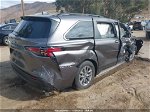 2022 Toyota Sienna Xle Gray vin: 5TDJRKEC4NS134281