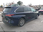 2022 Toyota Sienna Xle Dark Blue vin: 5TDJRKEC5NS105212