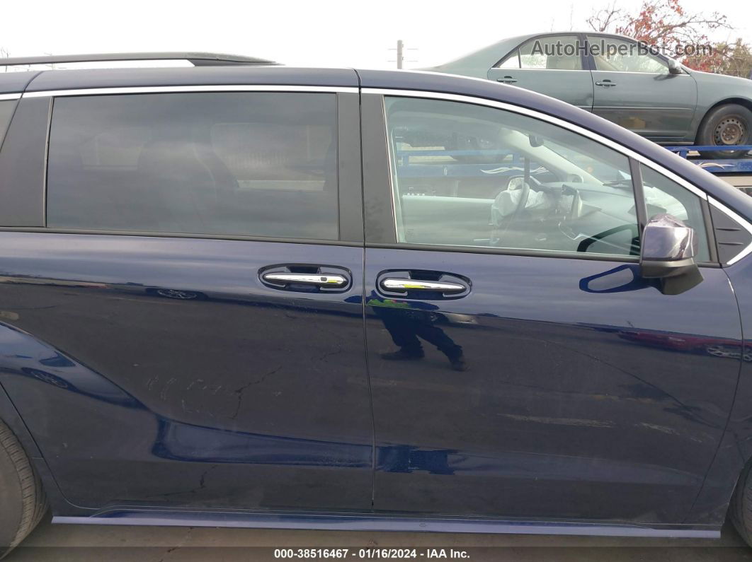 2022 Toyota Sienna Xle Dark Blue vin: 5TDJRKEC5NS105212